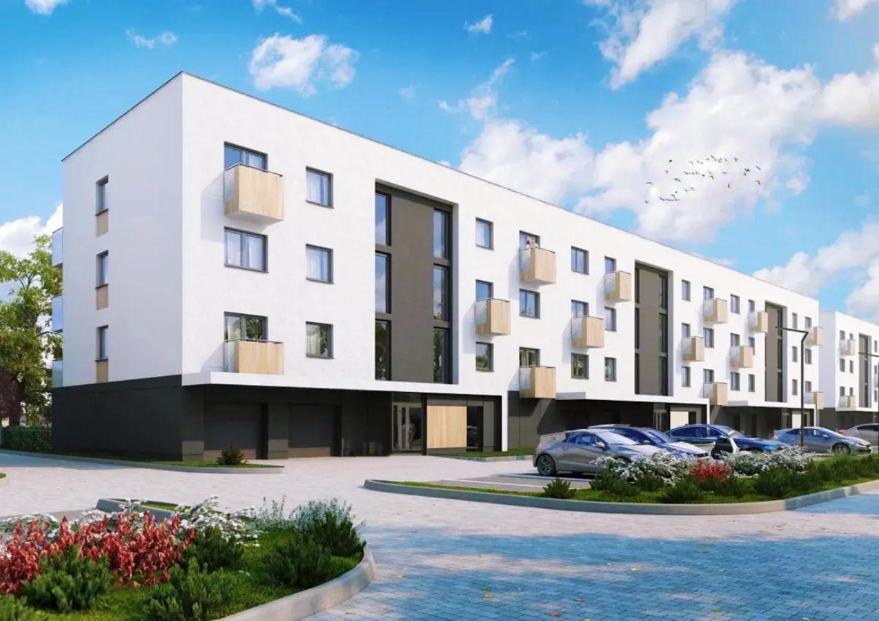Elegant 1-Bedroom Flat With Balcony Near Wroclaw Ngoại thất bức ảnh